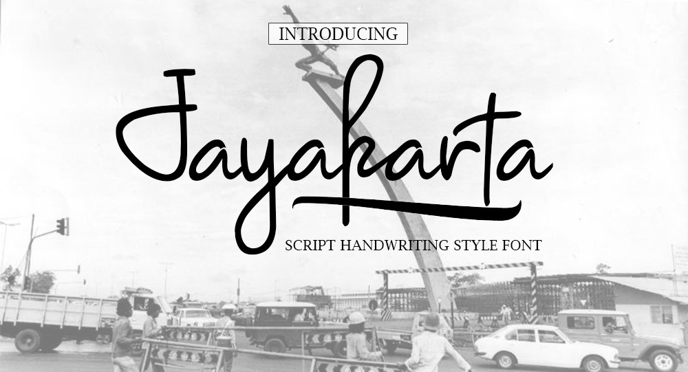 Jayakarta经典好看的手写签名英文字体下载插图